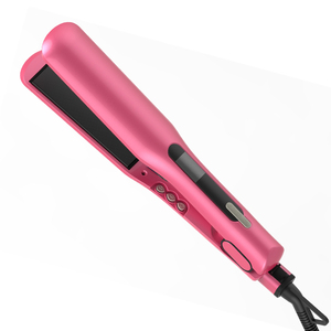 Certified Private Ceramic Nano Titanium Coating Hair Straightener PTC Technology Temperature Display Multi-Temperature Flat Iron - Product Image 4
