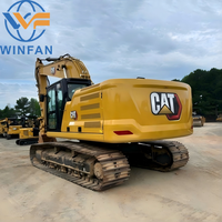 Excavatrice sur chenilles hydraulique Cat 330 d'occasion, moteur Caterpillar 330 d'origine à faible consommation de carburant pour une construction stable