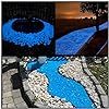 100 pièces pierres lumineuses de nuit lueur dans les cailloux sombres roches de pierre rougeoyantes pour la décoration d'aquarium - Product Image 5