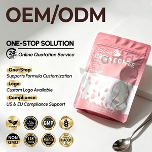 Café en Polvo para Control de Peso, Keto, Dieta, Adelgazante, Café Verde en Polvo, Marca Privada, Suministro de Fábrica OEM/ODM - Product Image 1