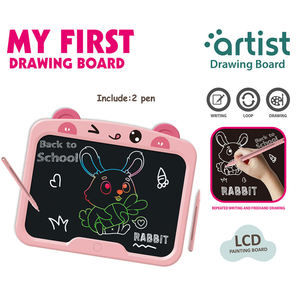 Tablette de dessin LCD pour enfants, jouets de dessin animé, lapin, ours, canard, peinture, écriture, avec 2 stylets, cadeau d'éducation précoce - Product Image 2