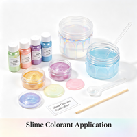 Poudre de Pigment Nacré JSYA Mica CAS 63-45-3 Guangdong pour Résine Époxy, Colle Cristalline, Colorant pour Slime, Artisanat en Résine DIY