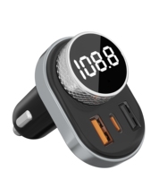 Radio con bluetooth para coche, transmisor fm, reproductor mp3 de frecuencia completa, manos libres, Tarjeta SIM TF, 3 puertos, venta directa de fábrica