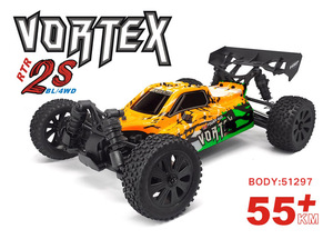 Coche RC Lehoo Toys <span class=keywords><strong>HSP</strong></span> 94512RPO Escala <span class=keywords><strong>1</strong></span>/10, Grado Hobby, 2.4G 4WD, Eléctrico sin Escobillas, Buggy Todoterreno, Controlado por Aplicación - Product Image 2