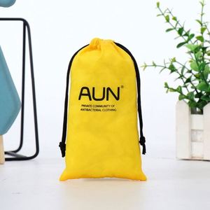 <b>Drawstring</b> Storage Bags 210D Polyester Cloth Shopping <b>Backpack</b> Can Print Logo Letter Pattern - Product Image 3