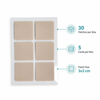 Patch transdermique pour le sommeil, 30 patchs de 3x3 cm, patch de nuit discret, enregistré chez la FDA, patch d'aide au sommeil personnalisé OEM pour la vente en gros