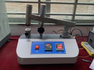 Testeur de résistance à la chaleur au contact pour matériaux de chaussures, normes SATRA TM49 EN 344 LD32 ISO 20344 - Product Image 2