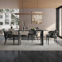 Chaises de salle à manger et de restaurant confortables à dossier haut pour coiffeuse de salon de café avec siège de cadre