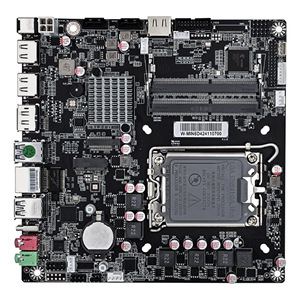 Nueva Placa de PC de escritorio todo en uno Intel H610 Thin Client Mini ITX placa base integrada para tarjeta gráfica DP <span class=keywords><strong>DDR4</strong></span> memoria SATA - Product Image 3
