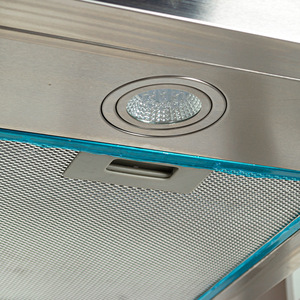 Campana Extractora Eléctrica Bajo Mueble para Cocina, <span class=keywords><strong>Extractor</strong></span> de Acero Inoxidable <span class=keywords><strong>Integrado</strong></span> con Interruptor de Botón - Product Image 4