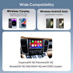 Interface vidéo multimédia intelligente sans fil CarPlay et Android Auto pour Porsche CDR31 écran <span class=keywords><strong>7</strong></span> pouces Cayenne Panamera Macan Boxster - Product Image 6