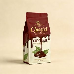 ถุงบรรจุภัณฑ์แบบตั้งได้ พิมพ์ลายตามสั่ง ยี่ห้อ Minfly สำหรับซีเรียล คุกกี้ กาแฟ ช็อกโกแลต - Product Image 1