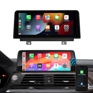 Schermo Touch da 10.25'' con CarPlay Wireless e Android Auto, Montaggio su Cruscotto, Assistenza alla Retromarcia per BMW <span class=keywords><strong>Serie</strong></span> 3/4 F30-F36 Sistema Multimediale NBT - Product Image 1