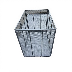 Contenedor de Compostaje de Acero Galvanizado de Alta Calidad para Exteriores, 100x100x80cm, Ideal para Uso Agrícola, Excelente para Suministros de Jardín y Recolección de Basura - Product Image 3