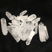 Venta al por mayor natural claro lemurian de duro varita de curación de cristal de cuarzo punto metafísica