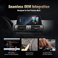 Monitor Inalámbrico Carplay para Automóvil, Android Auto, Pantalla Táctil de 10.25'', Reproductor Multimedia GPS para BMW Serie 1 2 F20 F21, Proveedor Ewaygps