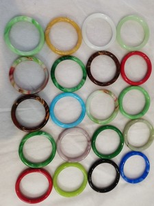 <span class=keywords><strong>Bracciale</strong></span> <span class=keywords><strong>in</strong></span> Vetro Imitazione <span class=keywords><strong>Giada</strong></span> Artigianale Popolare Cinese Accessorio <span class=keywords><strong>in</strong></span> Calcedonio e Agata Vendita all'Ingrosso - Product Image 3