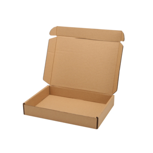 Custom logo Brown Kraft <b>Paper</b> Mailer Box folding gift box for packaging - Product Image 1