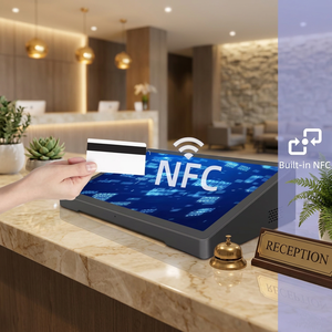 OEM Factory 10.1 Inch Commercial Android Tablet PC Self Service Kiosk NFC POE Ordering Display for Restaurant - Product Image 1