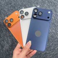 Coque de téléphone métallique en promotion : Améliorez instantanément votre iPhone 17 Pro Max avec un film arrière de haute qualité effet flash, compatible avec les séries iPhone 13 Pro et 18