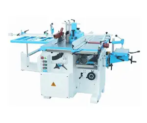 300mm 목공 나무 결합 다기능 표면 대패 질 및 thicknesser는 mortiser 셰이퍼 moulder tenoner 기계를 보았다