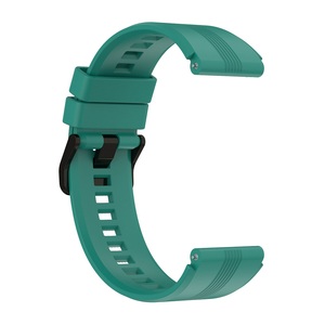 Bracelet de remplacement de bracelet de sport de couleur unie de 22mm réglable avec fermoir pour <span class=keywords><strong>Honor</strong></span> <span class=keywords><strong>Watch</strong></span> GS4 <span class=keywords><strong>GS3</strong></span> Bracelet de <span class=keywords><strong>montre</strong></span> en silicone - Product Image 5