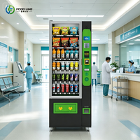 Distributeur automatique de snacks et de boissons avec paiement par carte de crédit, distributeur automatique de boissons avec élévateur, distributeur automatique de boissons