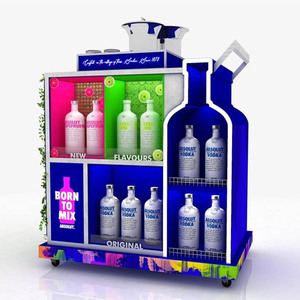 Led Champagne chai hiển thị glorifier tùy chỉnh VIP Rack cho hộp đêm DỊCH VỤ VIỆT nam Nhà cung cấp với thắp sáng trình bày - Product Image 5