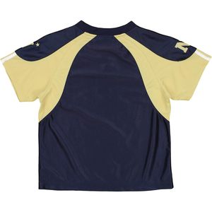 FOXA Navy Gold Naval Academy Midshipmen Conjunto de pantalón y camiseta para niños con cuello en V que absorbe la humedad para niños de 4 a 7 años - Product Image 4