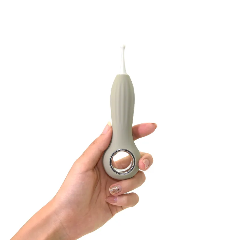 Juguetes sexuales eléctricos de silicona para mujer, vibrador de 10 modos para mujer, pluma de clímax AV, estimulador del punto G