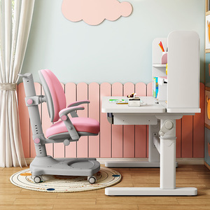 Conjunto <span class=keywords><strong>de</strong></span> Escritorio y Silla <span class=keywords><strong>de</strong></span> Estudio para Niños <span class=keywords><strong>de</strong></span> Primaria, <span class=keywords><strong>Mesa</strong></span> <span class=keywords><strong>de</strong></span> Diseño Moderno y Simple <span class=keywords><strong>de</strong></span> Metal - Product Image 4