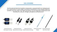 Capteur de sol numérique USB 8-en-1 multi-paramètres pour serres agricoles, compatible avec les téléphones mobiles