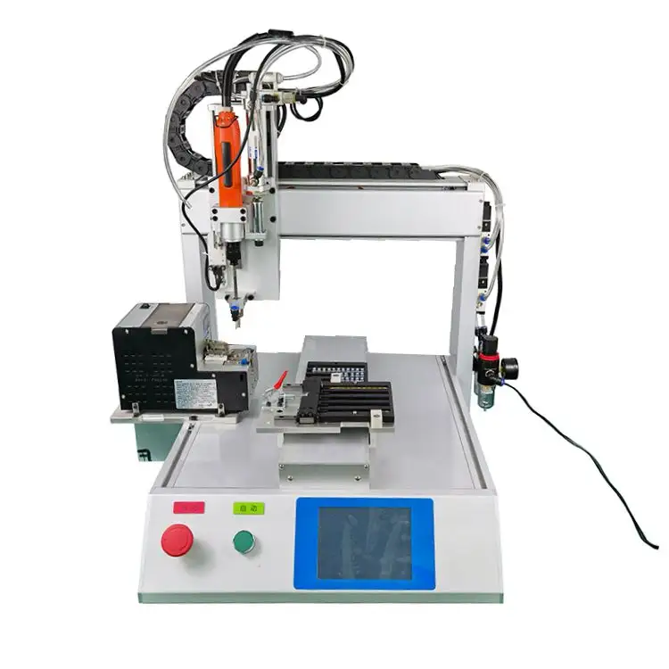 High Precision Automatic Screw Feeder Fastening Robot Auto Screw Tightening Machine for Electronic Toy Products Led Lights