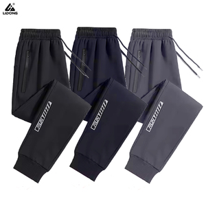 Pantalones impermeables de alta elasticidad para correr al aire libre, pantalones deportivos de golf, pantalones de chándal informales sueltos para hombres - Product Image 5