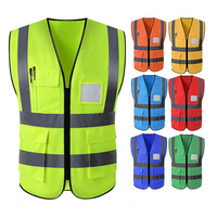 Gilet de sécurité réfléchissant haute visibilité pour le travail, la course et la course à pied, vêtement de travail, combinaison, ceinture de sécurité