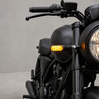 Luz Intermitente LED con Certificación E Mark E8, Impermeable IP65, Tornillo M8, 12V 1W, Universal para Motocicleta