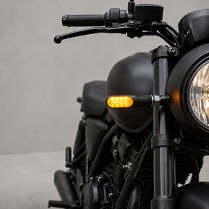 Clignotant LED homologué E Mark E8, étanche IP65, boulon M8, 12V 1W, clignotant universel pour <span class=keywords><strong>moto</strong></span> - Product Image 3