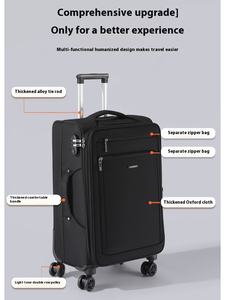 Maleta de Viaje Oxford de Gran Capacidad, Maleta con Contraseña, Absorción de Impactos, Maleta con Ruedas Silenciosas, Maleta con Ruedas Giratorias - Product Image 3