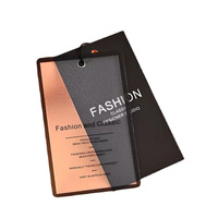 Étiquettes volantes gaufrées étiquettes de prix colorées étiquettes volantes en papier étiquettes de marque étiquettes personnalisées pour marque de vêtements