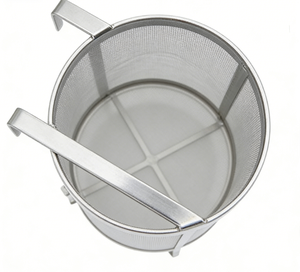 Colador de Acero Inoxidable con Malla de 300 Micras para Elaboración Casera de Cerveza - Product Image 4