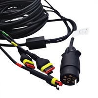 Conector de inyector de combustible automotriz personalizado con arnés de cableado tipo pigtail para maquinaria de siembra agrícola