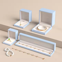 Boîte de rangement rigide pour bijoux, en carton écologique, portable, avec logo personnalisé de luxe, finition mate, pour bagues et colliers