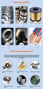 EXW Foshan CHINA, nuevo diseño, revestimiento de alambre de aluminio y zinc, <span class=keywords><strong>pistola</strong></span> pulverizadora de arco eléctrico - Product Image 5