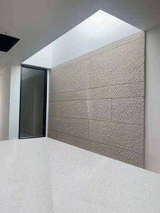 Paneles de Pared de Cerámica Flexible de 600x2400 mm, Revestimiento de Piedra para <span class=keywords><strong>Paredes</strong></span> Exteriores e Interiores, Panel de Pared 3D de Piedra Inteligente - Product Image 3