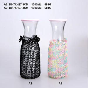 Botella <span class=keywords><strong>de</strong></span> Agua <span class=keywords><strong>de</strong></span> Vidrio <span class=keywords><strong>de</strong></span> Boca Ancha <span class=keywords><strong>de</strong></span> 1 Litro al <span class=keywords><strong>por</strong></span> <span class=keywords><strong>Mayor</strong></span>, Garrafa <span class=keywords><strong>de</strong></span> Vidrio para Jugo y Leche con Tapa <span class=keywords><strong>de</strong></span> Plástico - Product Image 4