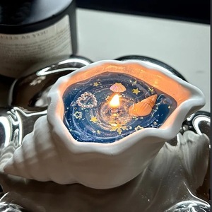 เทียนเปลือกหอยหอมอโรมา ของขวัญวันเกิดสุดสร้างสรรค์ ตกแต่งบ้าน ห้องนอน ของขวัญหอมหรูหรา โรแมนติก - Product Image 4