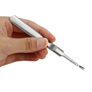 1 Cái Nail Cuticle Spoon Pusher Scraper Remover Thép Không Gỉ Nail Art Chết Da Loại Bỏ Pedicure Phụ Kiện Công Cụ Làm Móng Tay - Product Image 4