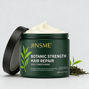 Custom Repair Nourish Restore Conditioner Cream OEM ODM 360ml <b>Moroccan</b> <b>Argan</b> <b>Oil</b> Tea Tree <b>Oil</b> Hyaluronic Acid <b>for</b> Moisturizing - Product Image 3