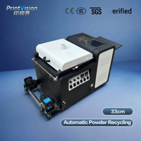 Mesin Penggoyang Bubuk DTF Berkualitas Tinggi 33cm dengan Sistem Daur Ulang Otomatis untuk Printer Epson