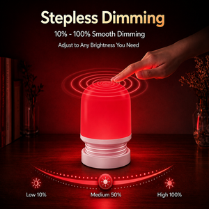 Lámpara de <span class=keywords><strong>Lectura</strong></span> LED 100% Libre de Luz Azul, Luz Nocturna Amigable con la Melatonina para Niños y Adultos, Mejora el Sueño, Iluminación Saludable - Product Image 4